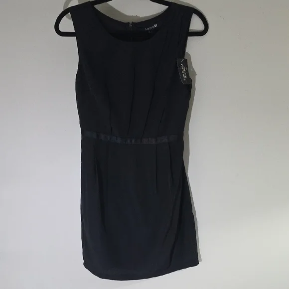 Forever 21 Black Sleeveless Sheath Mini Dress - Picture 1 of 6
